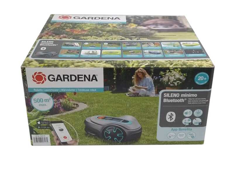 PROMO M&auml;hroboter Gardena SILENO minimo 500 - mit Begrenzungskabel
