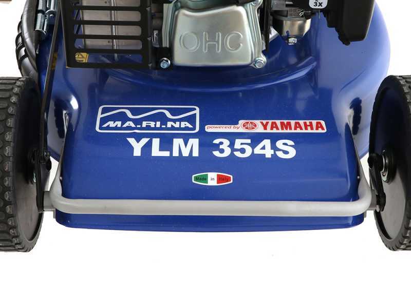 Rasenm&auml;her mit Radantrieb Ma.ri.na Systems YLM 354S VV - Schnittbreite 52cm - Motor Yamaha MA190 - 4in1
