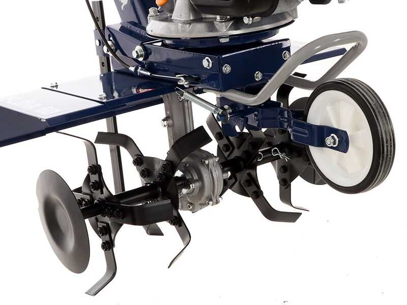 Motorhacke BullMach FLORA 60 mit 4-Takt-Loncin-OHVBenzinmotor, 139 ccm