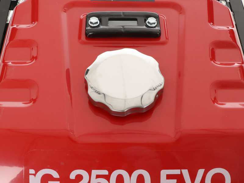 Geotech iG 2500 EVO - Benzin Inverter-Stromerzeuger 2.5 kW - Dauerleistung 2.2 kW - 230V