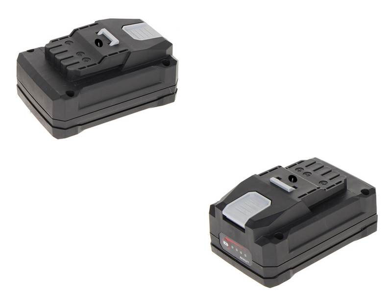 Akku Schubkarre auf R&auml;der BullMach Helios 230 O mit 2 Akkus 48V 2Ah