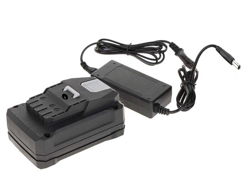 Akku Schubkarre auf R&auml;der BullMach Helios 230 O mit 2 Akkus 48V 2Ah