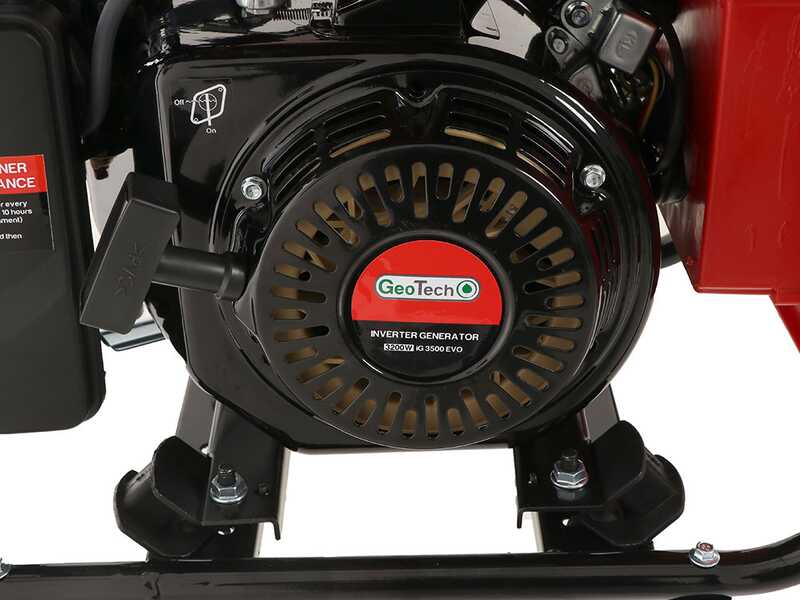 Geotech iG 3500 EVO - Benzin Inverter-Stromerzeuger 3.5 kW - Dauerleistung 3.2 kW - 230V