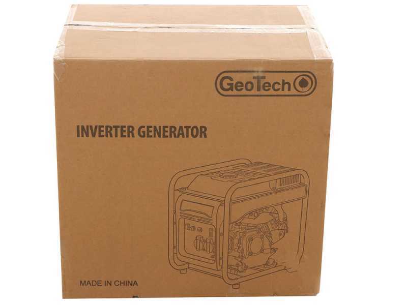 Geotech iG 3800 EVO - Benzin Inverter-Stromerzeuger auf R&auml;dern 3.8 kW - Dauerleistung 3.5 kW - 230V