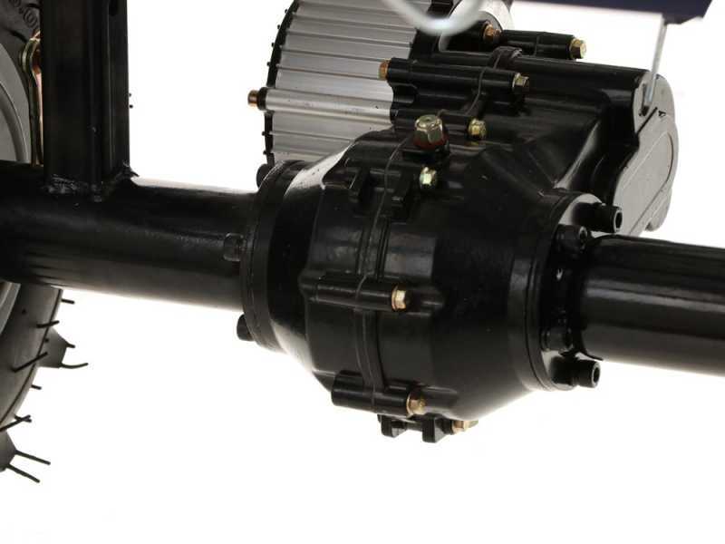 BullMach Helios 230 D - Akku Schubkarre mit zwei Akkus 48V 2Ah