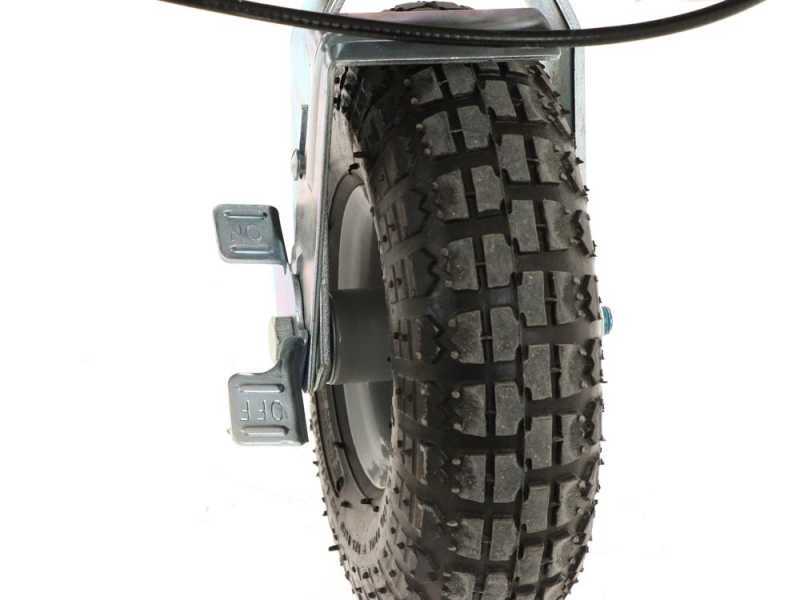 BullMach Helios 230 D - Akku Schubkarre mit zwei Akkus 48V 2Ah