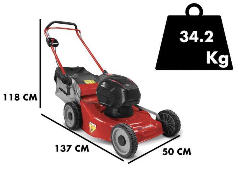 Akku-Rasenm&auml;her Weibang WB452HE