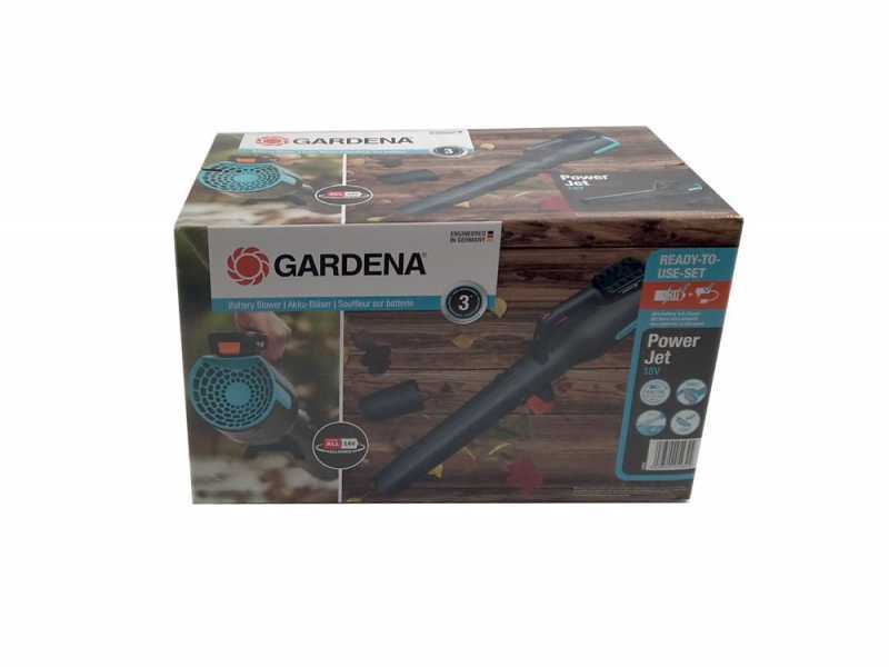 Gardena PowerJet 18V P4A - Laubbl&auml;ser - Akku 18V 2,5 Ah