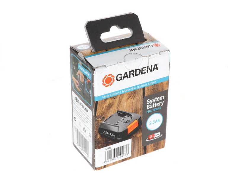 Akku Gardena P4A PBA 18V/45 2,5 Ah