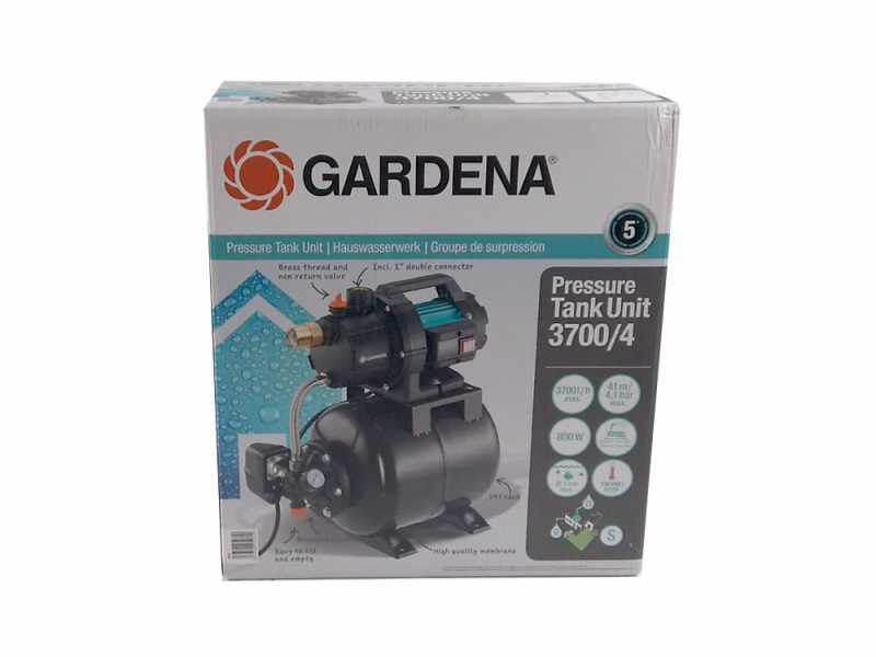 Hauswasserwerk Gardena 3700/4 Art. 9023-20 - 19 Liter Wassertank