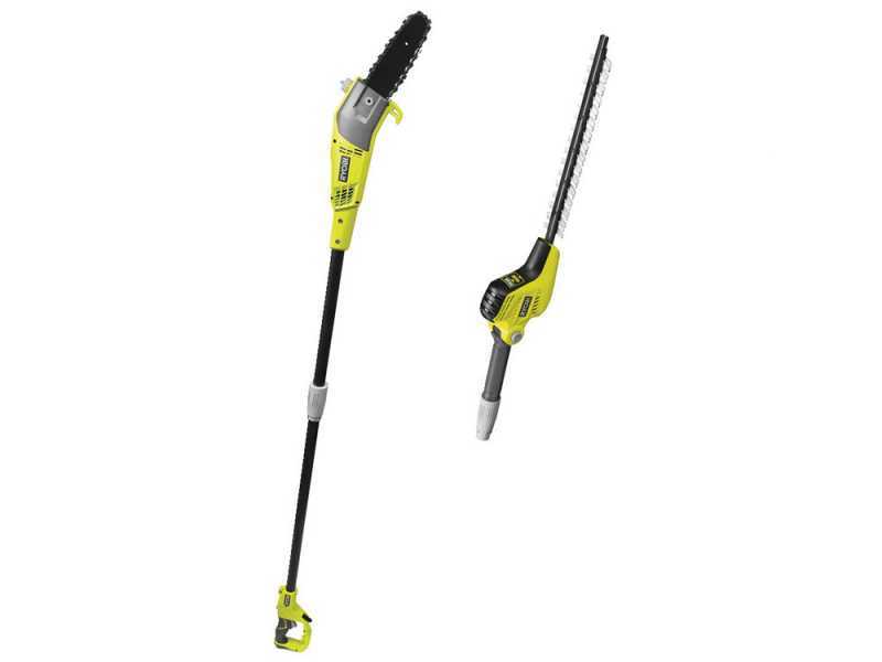 Ryobi RP750450 - Astschere/Heckenschere auf Verl&auml;ngerungsschaft - 750W/450W Motor