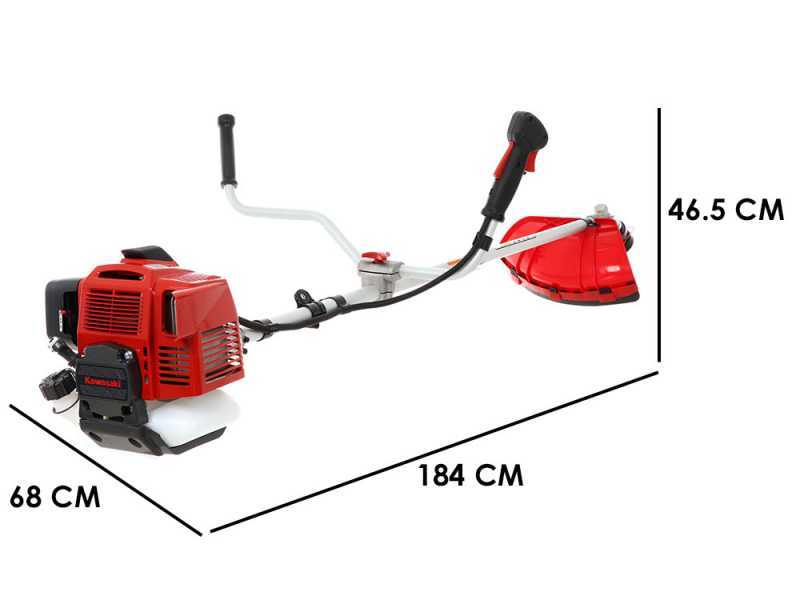 Kawasaki ATJ 53-W - Benzin Motorsense - mit Doppelhandgriff