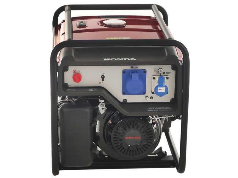 Honda EG 4500 CL - Benzin-Stromerzeuger mit AVR-Regelung 4.5 kW - Dauerleistung 4 kW - 230V