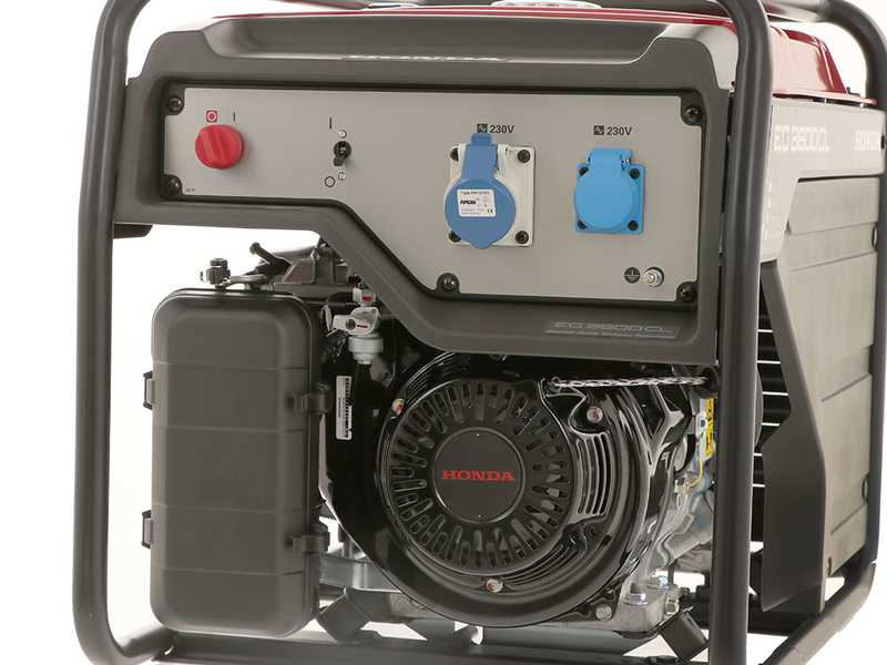 Honda EG 3600 CL - Benzin-Stromerzeuger und AVR-Regelung 3.6 kW - Dauerleistung 3.2 kW - 230V