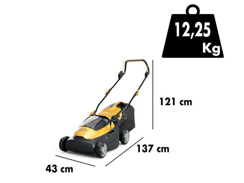Stiga Collector 140 AE Kit &ndash; Akku-Rasenm&auml;her &ndash; 2x20V/4,0Ah &ndash; Schnittbreite 38 cm