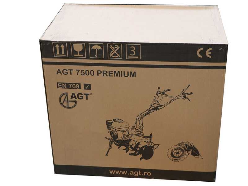 Motorhacke AGT 13000 mit HONDA Motor GX390cc von 389ccm -  2 Vorw&auml;rtsg&auml;nge + 1 R&uuml;ckw&auml;rtsgang