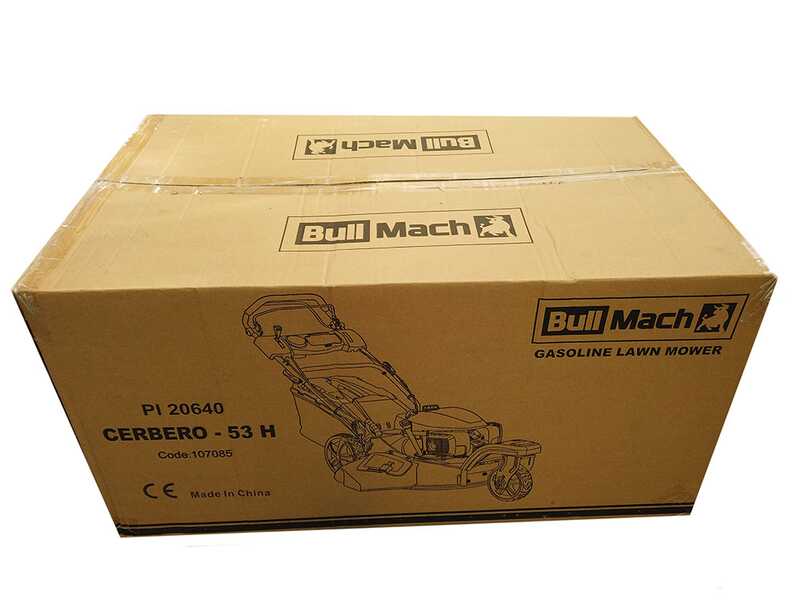 Benzinrasenm&auml;her mit Radantrieb BullMach CERBERO 53 H - Motor Honda GCVx200