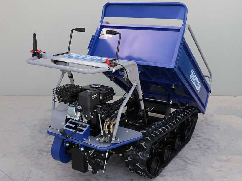 Raupendumper BullMach Helios 500 E - ausziehbare Ladefl&auml;che hydraulisch 500Kg