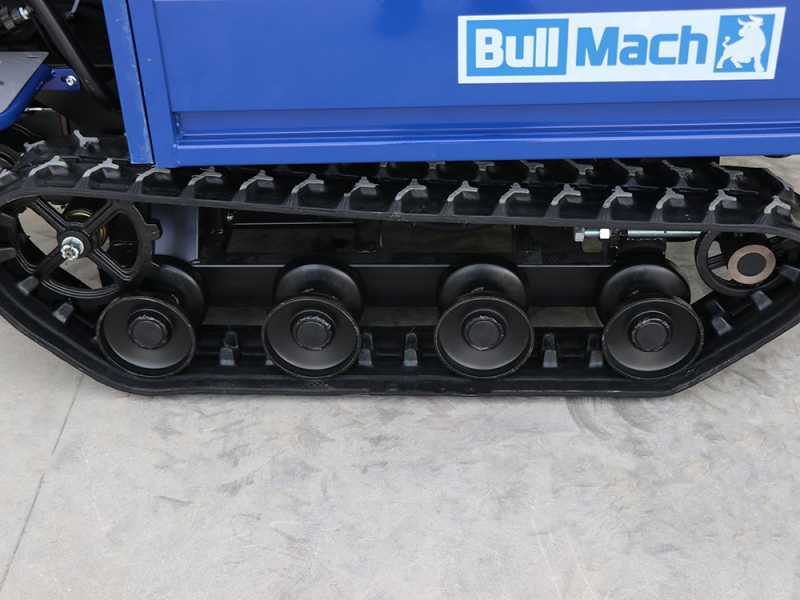 Raupendumper BullMach Helios 500 E - ausziehbare Ladefl&auml;che hydraulisch 500Kg