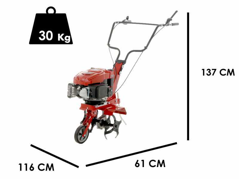 Motorhacke Einhell GC-MT 2536 - 4-Takt-Motor - 150ccm