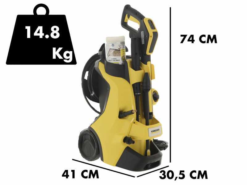 K&auml;rcher K4 Premium Power Control Home - Kaltwasser-Hochdruckreiniger mit Fl&auml;chenreiniger T5 -130 bar 430 lt/h