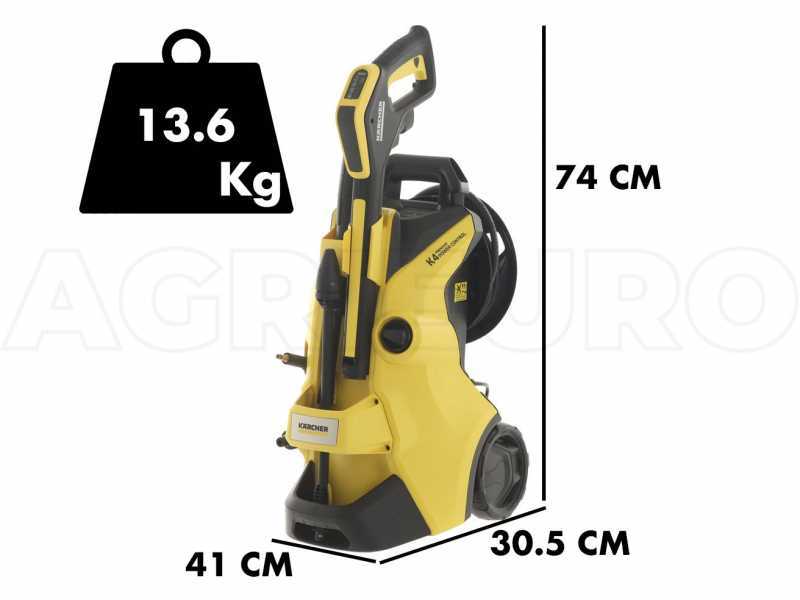 K&auml;rcher  K4 Premium Power Control - Kaltwasser Hochdruckreiniger mit Doppellanze - 420 lt/h - 130bar