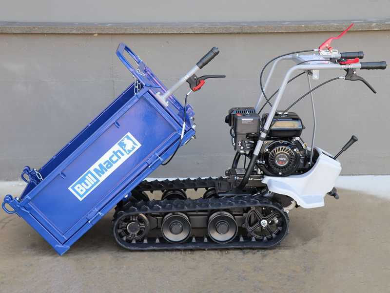 Raupendumper BullMach Helios 320F mit aufklappbaren Seitenw&auml;nden - Tragf&auml;higkeit 320 Kg