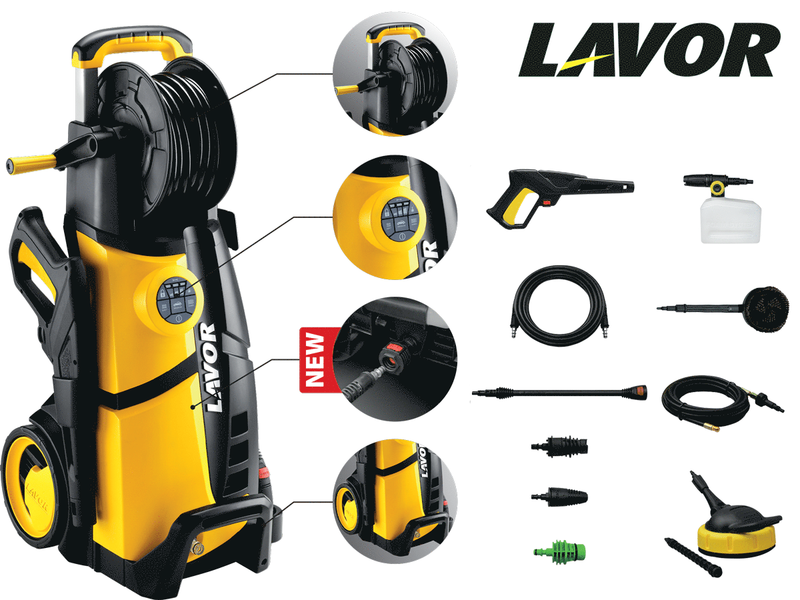 Kaltwasser Hochdruckreiniger Lavor LVR4 160 Digit Plus Special Edition