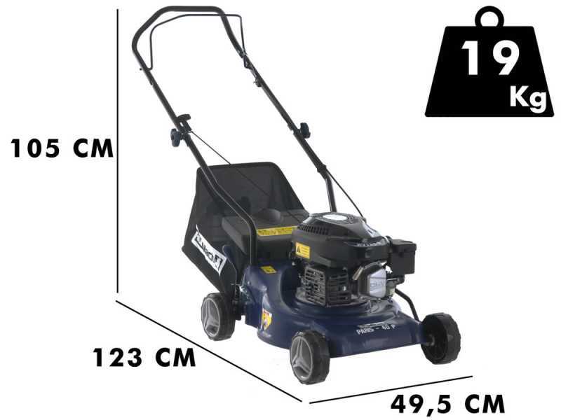 Rasenm&auml;her zum Schieben BullMach PARIS - 40 P - 4HP Benzinmotor - 40cm Schnittbreite