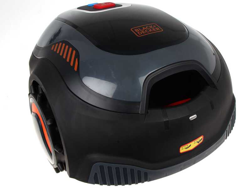 M&auml;hroboter Black &amp; Decker BCRMW121-QW - mit Begrenzungskabel - Rasenm&auml;her mit 12V-Lithium-Akku