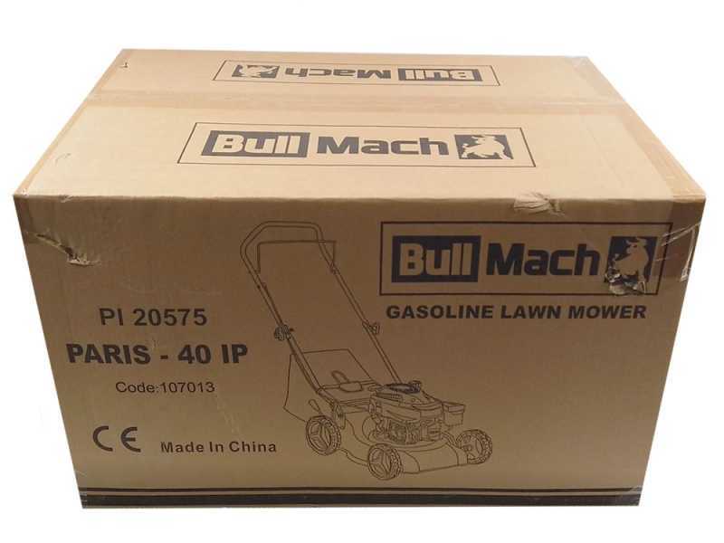 Rasenm&auml;her zum Schieben BullMach PARIS - 40 IS - 4HP Benzinmotor - 40cm Schnittbreite