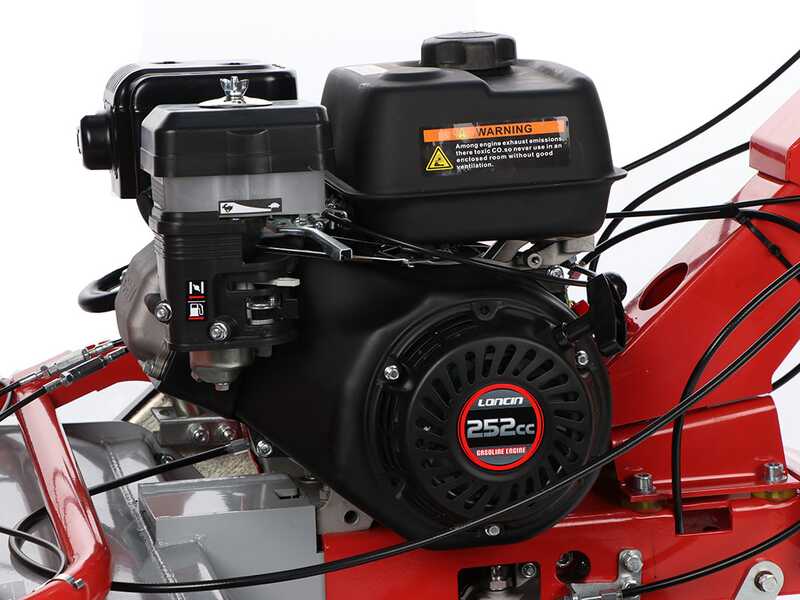 GeoTech-Pro GFM 600 L - Profi-Hochgrasm&auml;her mit Hammerwerk  - Loncin Motor 250 ccm