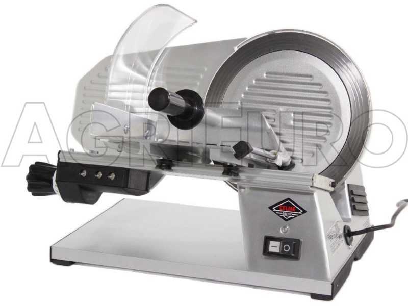 CELME TOP 275 - Profi-CE Aufschnittmaschine - aus eloxiertem Aluminium