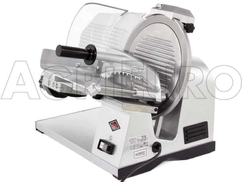 CELME TOP 300 - Profi CE Aufschnittmaschine - aus eloxiertem Aluminium