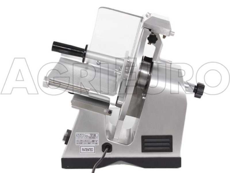 CELME TOP 300 - Profi CE Aufschnittmaschine - aus eloxiertem Aluminium