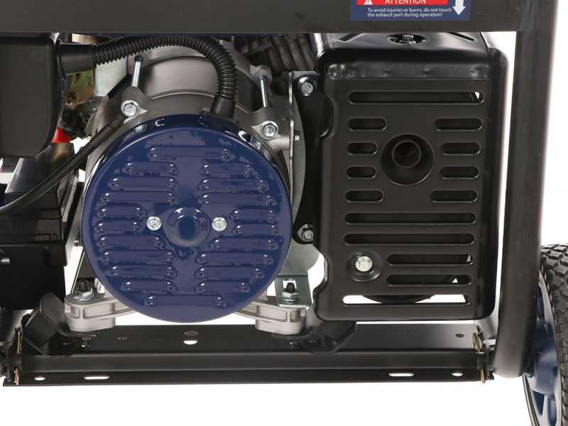 BullMach AMBRA 3600 E - Benzin-Stromerzeuger auf R&auml;dern 3 kW - Dauerleistung 2.8 kW - 230V