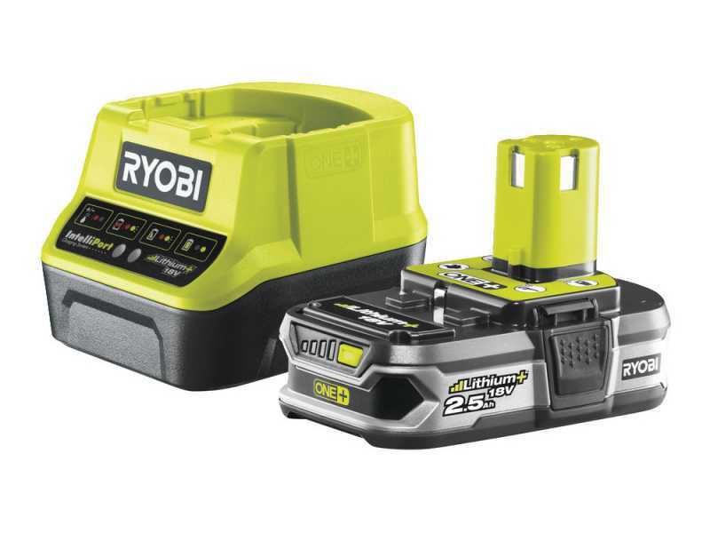 Lithium-Akku RYOBI - 18V - 2,5Ah + Ladeger&auml;t