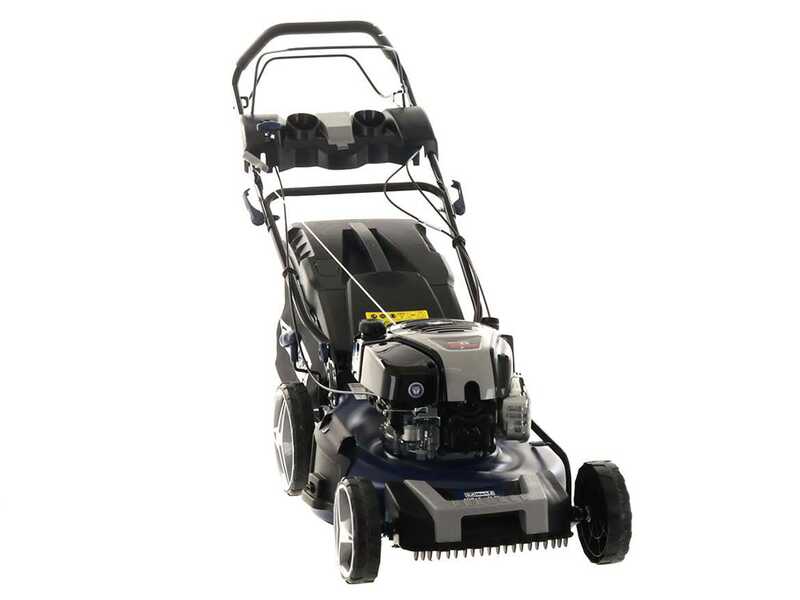 Rasenm&auml;her BullMach ACHILLE 51 BS - 4 in 1 - Benzinmotor B&amp;S750EX mit Radantrieb