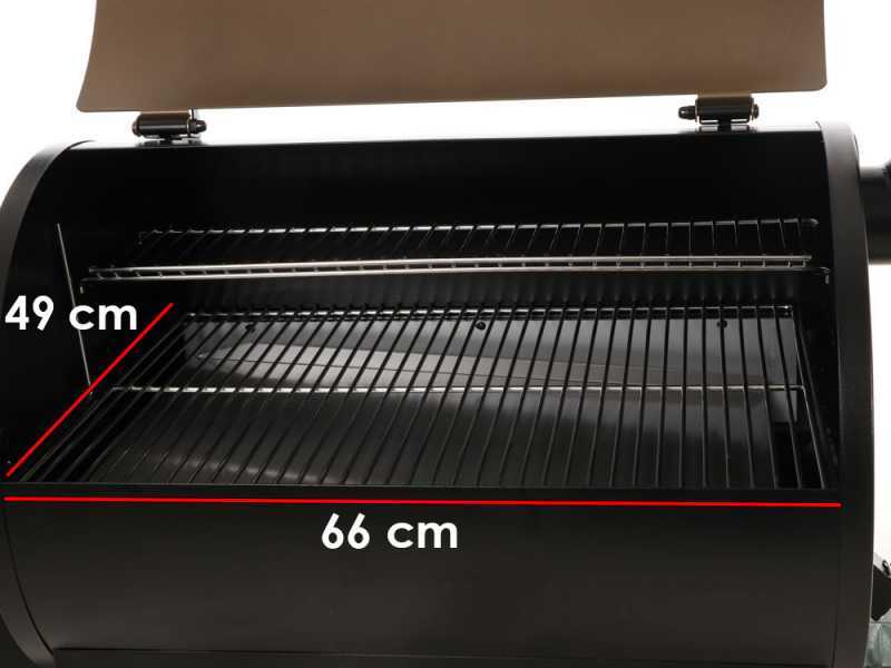 Pelletgrill ZGRILLS ZPG-700D - Grillrost aus Edelstahl - Kochfl&auml;che 66x49 cm