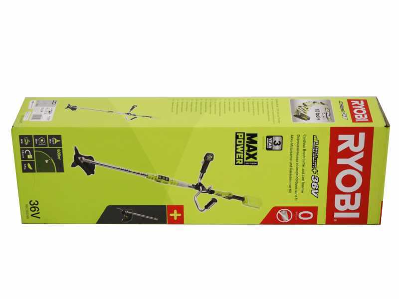 Ryobi RBC36B26B  - Akku-Motorsense - MAX POWER 36V - Doppelhandgriff - OHNE AKKU UND LADEGER&Auml;T