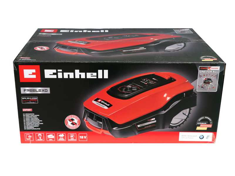 Einhell FREELEXO M&auml;hroboter mit 18V 4Ah Lithium-Akku