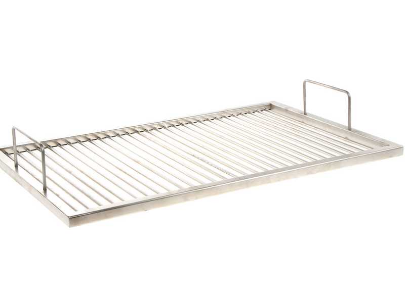 Famur BK 8 ELITE - Grill 2 in 1 zum Grillen mit Holz oder Kohle