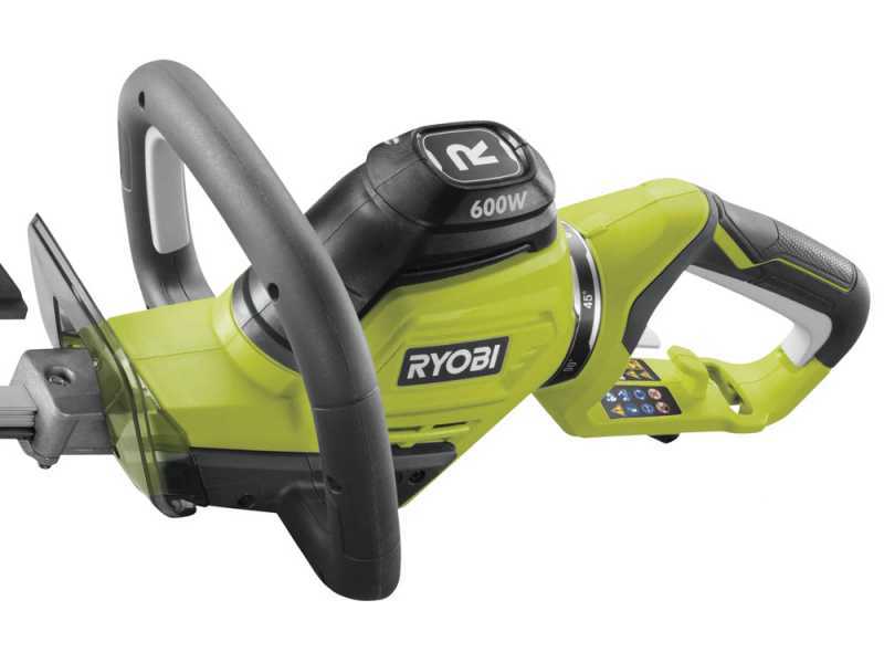 RYOBI 600W RHT6160RS - Elektro-Heckenschere 600W - 60 cm Schwert - 28 mm Schnitt