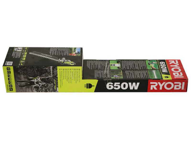 RYOBI 650W RHT6760RL - Elektro-Heckenschere - 60 cm Schwert - 30 mm Schnitt