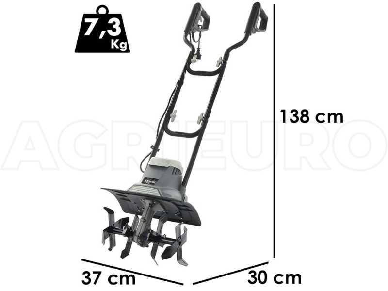 Elektrohacke BlackStone TE-360 - Motor 1050 W (4 Hackenreihen)