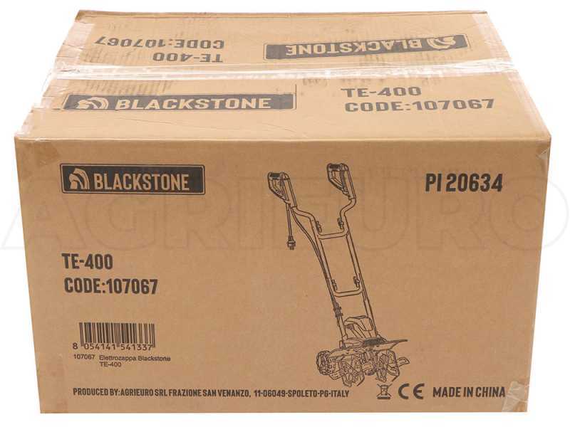 Elektrohacke BlackStone TE-400 - Motor 1200 W - 6 Hackenreihen