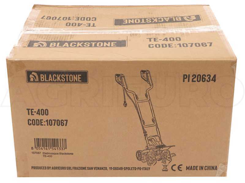 Elektrohacke BlackStone TE-400 - Motor 1200 W - 6 Hackenreihen