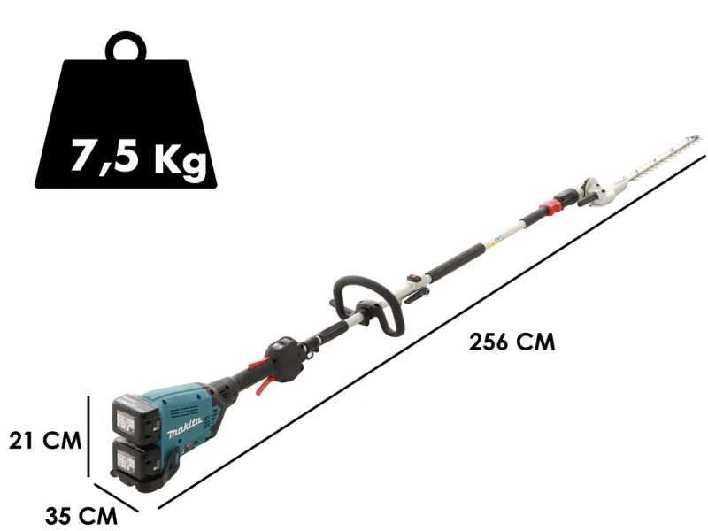 Akku-Heckenschere 36V Makita DUX60 - Akkus 2x18V 3Ah - Mehrzweckger&auml;t