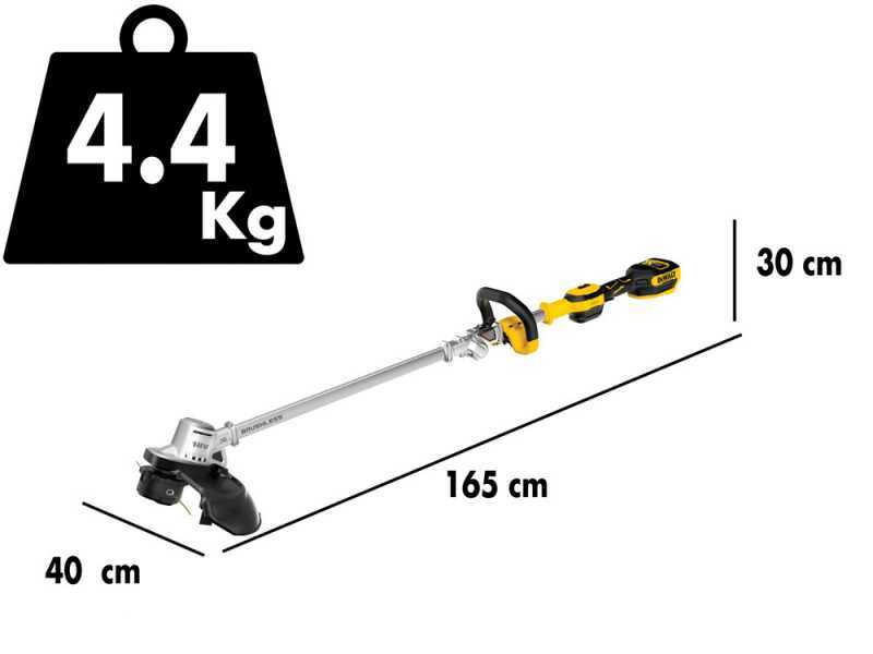 DeWalt DCMST561P1-QW - Akku-Rasentrimmer - 18 V 5.0 Ah Li-Ion