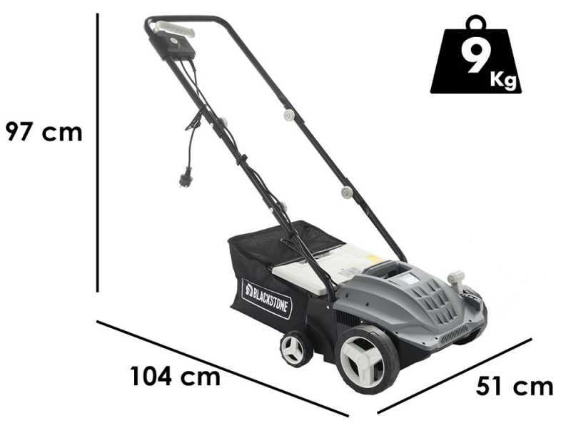BlackStone ES-1500 - Elektro Vertikutierer 1500 W